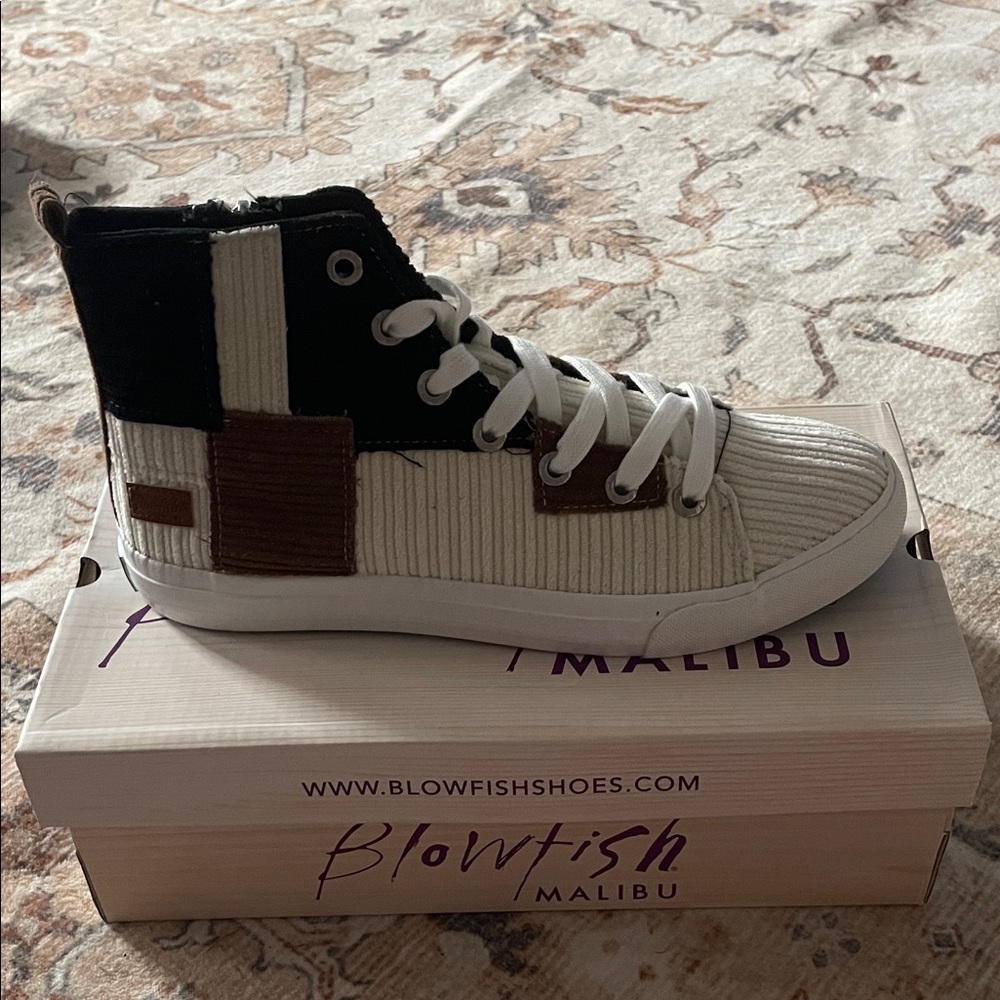 Blowfish Black and White High-Tops